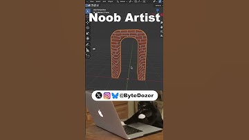 Noob vs Pro artist: Arches #blendertutorial #blender #blendercommunity #blender3d #b3d
