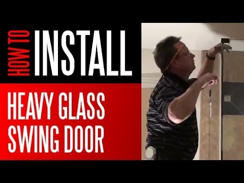 Video: Glass Swing Doors: Varieties, Device, Components, Installation And Operation Features