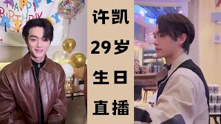 许凯29岁生日直播 + 横店线下见面直播 Xu Kai Birthday Livestream & Hengdian Fan Meet and Greet 24.03.05