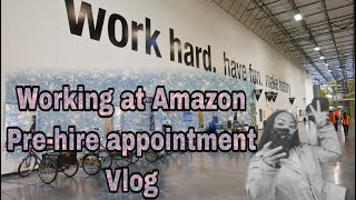 Pre hire appointment at Amazon Vlog 🤎 pt. 1 ( Amazon series ) #amazon #WorkingatAmazon Profile