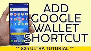 How to Add Google Wallet Shortcut to S25 Ultra lockscreen 2025