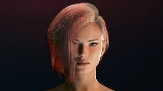 Cyberpunk 2077 character creation basic cute girl 100% vanilla - no mods