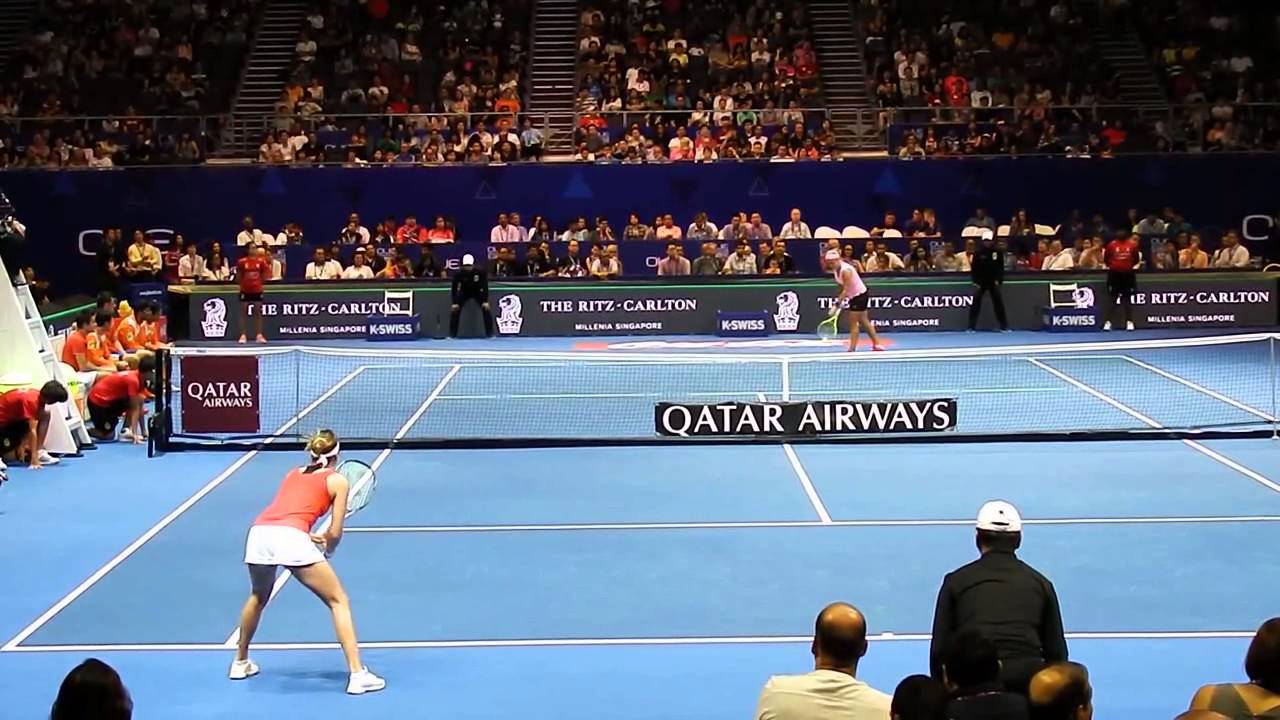 Belinda Bencic vs Sveta Kuznetsova | Final | IPTL 2015 ...