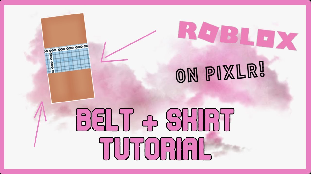 How To Make A Belt Skirt On Roblox Easy Tutorial Using Pixlr Youtube - roblox skirt pants