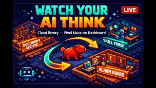 Turn Your AI Into a Living Pixel Museum — ClawLibrary