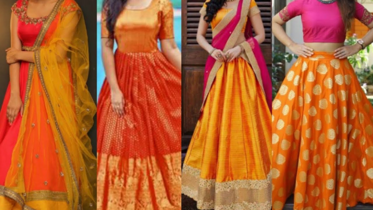 9 Beautiful Designs of Orange Salwar Suits for Traditional Look