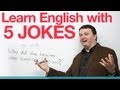 Learn English with 5 Jokes - YouTube
