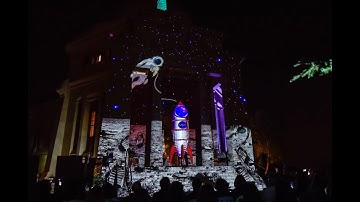 3D Printed Rocket Takes Off...With Projection Mapping