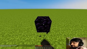 I break obsidian with my hand for 4 minutes.