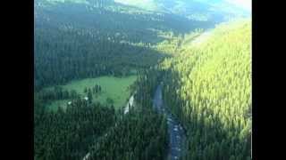 Landing at Johnson Creek Airstrip in Idaho