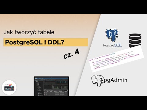 Wideo: Jak stworzyć schemat bazy danych w PostgreSQL?
