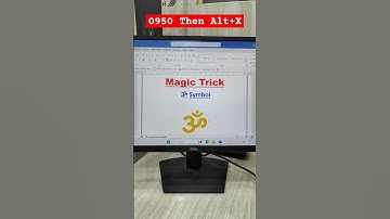 🔥 𝓞𝓶 𝓼𝔂𝓶𝓫𝓸𝓵 𝓲𝓷 𝓜𝓼 𝓦𝓸𝓻𝓭 𝓽𝓾𝓽𝓸𝓻𝓲𝓪𝓵 💥 #MsWordTips, #OmSymbol, #WordProcessing, #ViralVideo, #emojiart