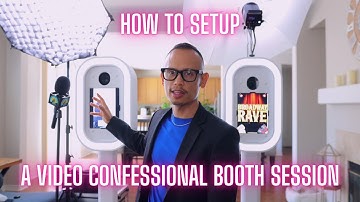 How To Setup Your Video Confessional Booth | Booth.Events | Photo Booth Rental Company