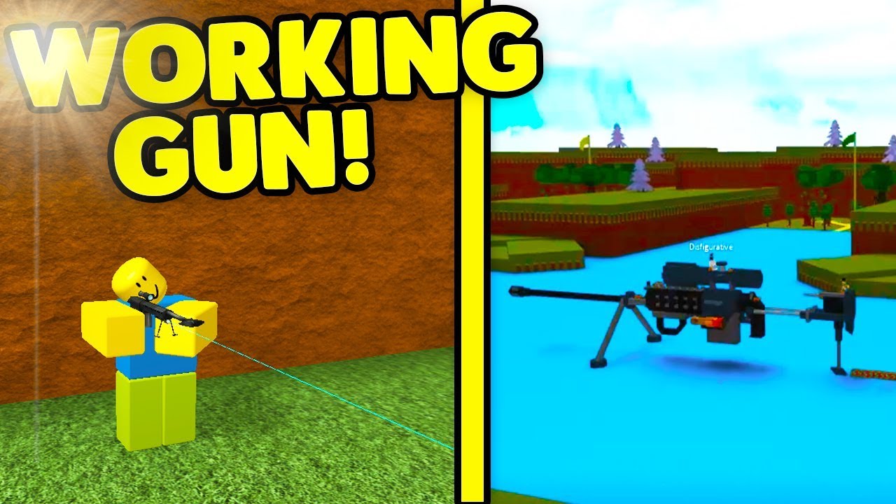 Guns In Build A Boat It Shoots Roblox Youtube - roblox build a boat for treasure gun