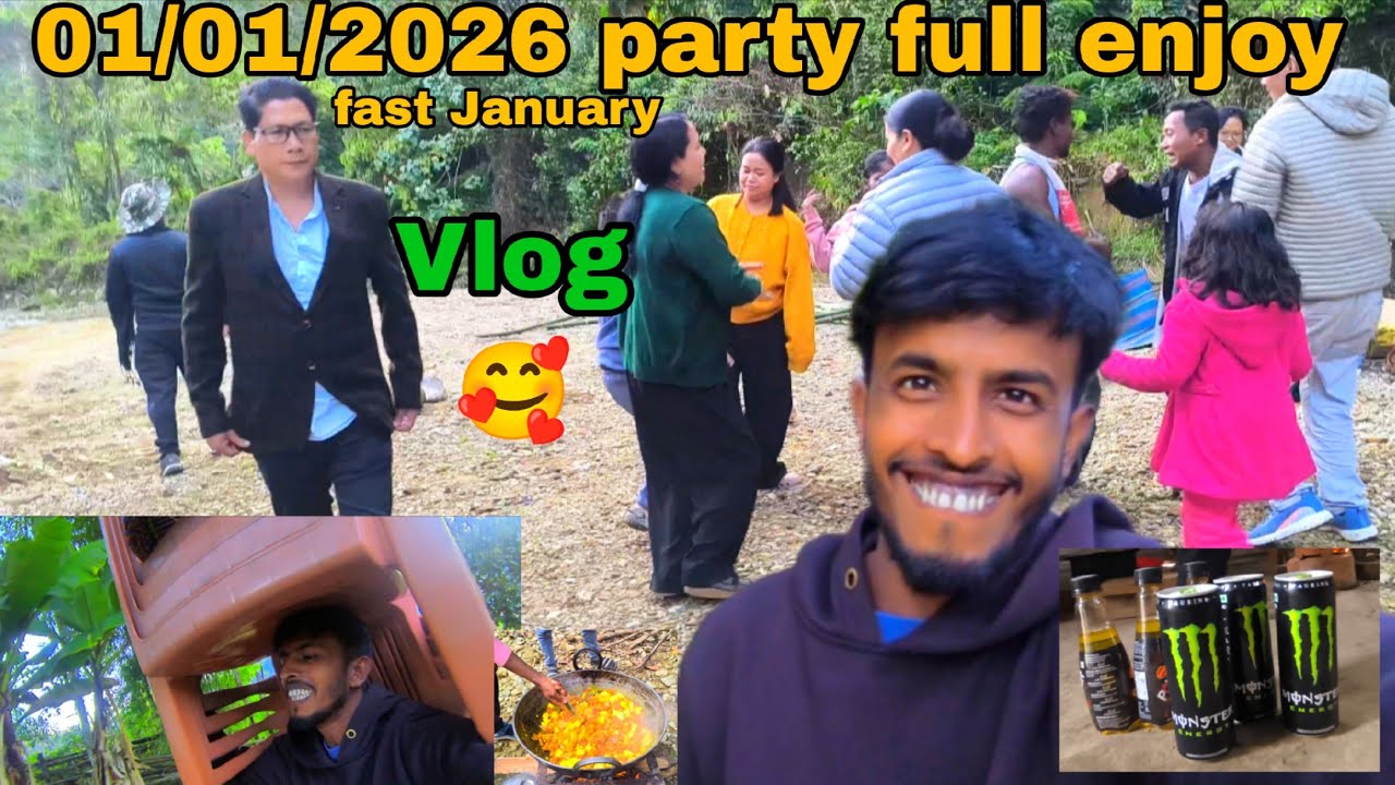 2026 New Year First Vlog 🎉 | 2026 first Party | New Year Vlog Bangla |1 ...