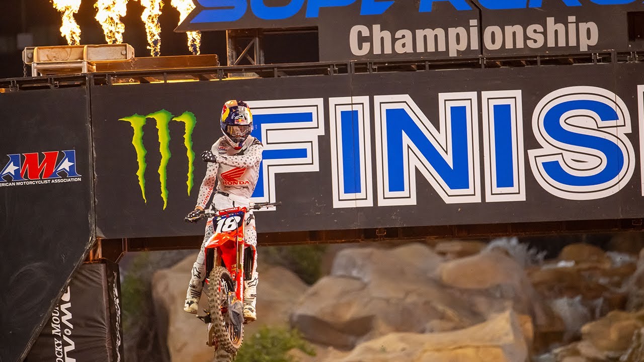 Supercross Round #1 250SX Highlights Anaheim, CA Angel Stadium Jan 08, 2023