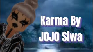 Karma Live Performance (practice)|Roblox Karma by Jojo Siwa