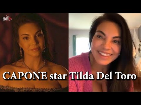 CAPONE: Tilda Del Toro on Playing Tom Hardy's Bombshell Girlfriend
