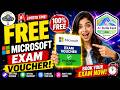 CLAIM Your 100% FREE Microsoft Certification Voucher NOW &amp; Book Your Exam Before It's Gone!