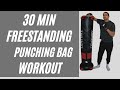 30 Minute Free Standing Punching Bag Workout for Beginners