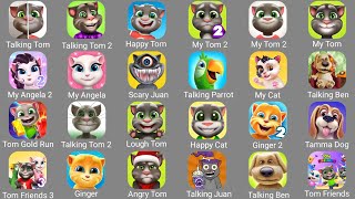 Talking Tom,My Tom 2,Talking Hank,Talking Ben,Talking Angela2,Talking Ginger,Pou,Tom Gold Run,My Cat screenshot 2