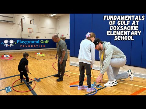 Playground Golf comes to Coxsackie Elementary School