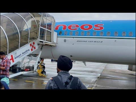 Neos Airline.First and time flight Experience.Amritsar to Toronto - YouTube