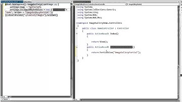 DevExpress ASP.NET MVC: Image Gallery