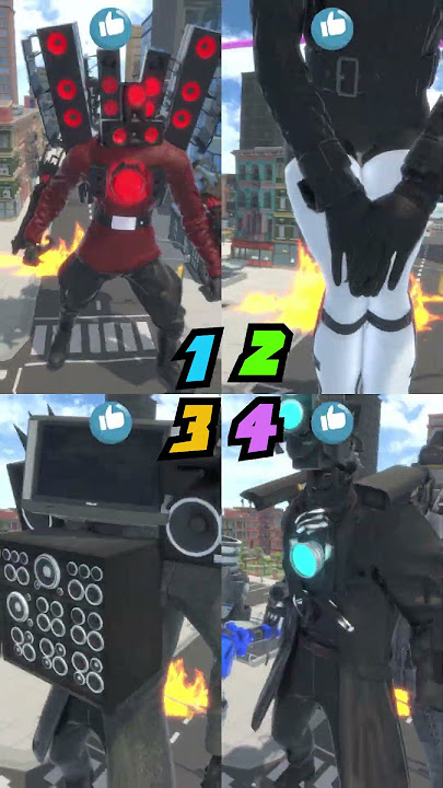 Who Titan is your favorite? Cameraman / Speakerman / TV Woman / TVman