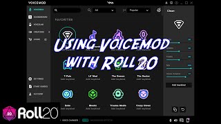 Using Voicemod with Roll20 screenshot 4