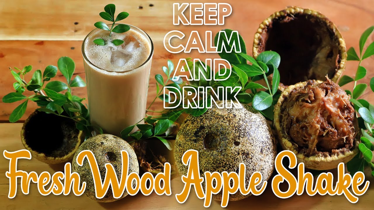 Fresh Wood Apple Shake YouTube