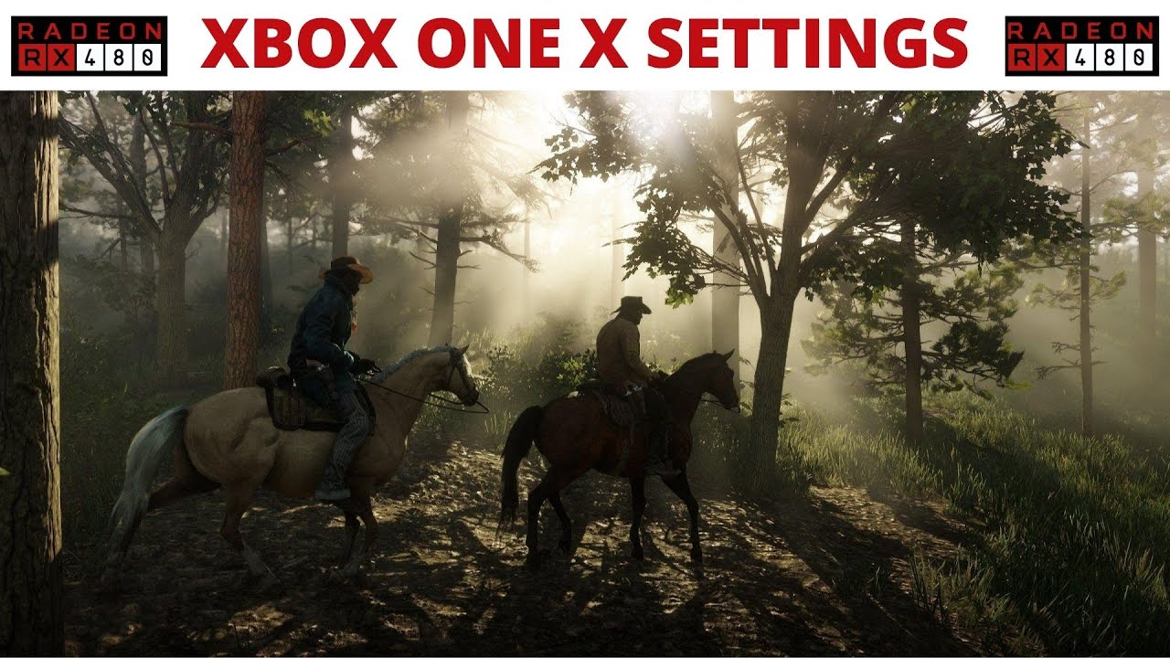 Red Dead Redemption 2 XBOX ONE X Settings benchmark RX 480 1080p || Ryzen 5 3600xt YouTube