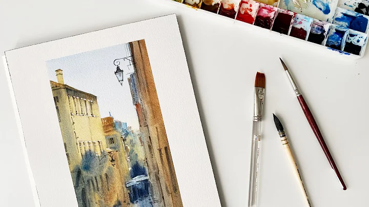 Morning In Marseille Loose Watercolor | Enterclass...