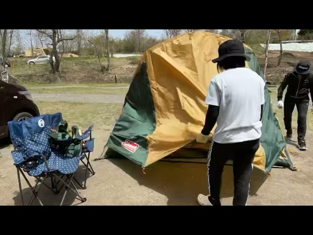 Coleman bc cross dome/270 how to set up - YouTube