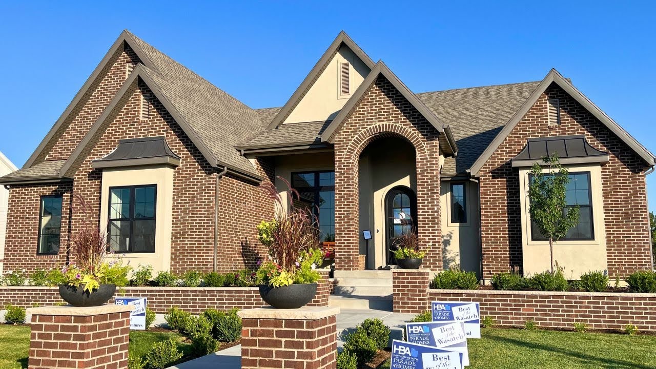 STUNNING LUXURY HOME TOUR-Northern Wasatch Parade of Homes 2025 | Kaysville, Utah