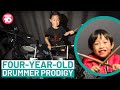 Four-Year-Old Drummer Prodigy | Studio 10