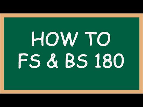 ვიდეო #2  - როგორ გავაკეთოთ FS 180 და BS 180? - სკეიტბორდინგი დამწყებებისთვის + გათამაშება