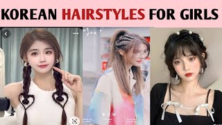 Latest Korean Hairstyles For Girls||Korean Inspired Hairstyles#The Trendy Girl #FashUpdateHub9