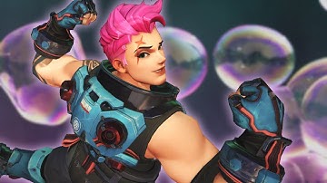 Overwatch - Sometimes Zarya Blows Bubbles