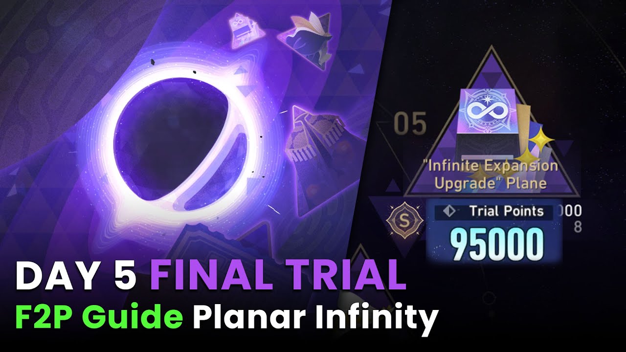 DAY 5 Planar Infinity Guide F2P NO GACHA | Planar Infinity Final Trial - Honkai Star Rail 1.4