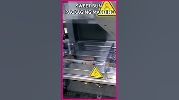 Sweet Bun Packaging Machine #shorts  #automation #technology #machines #engineering #bun #packaging