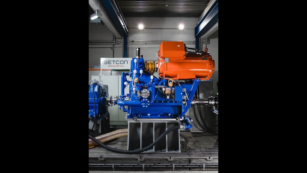 SETCON - variable speed gearbox - YouTube