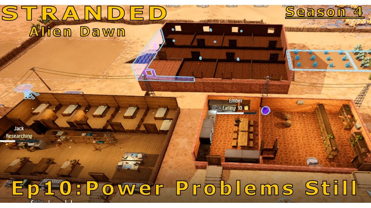 Stranded: Alien Dawn Stranded  (Trading  Scenario) Ep10 Power & Food Problems