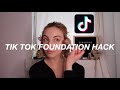 *pre-quarantine* EVERYDAY MAKEUP ROUTINE // (tiktok foundation hack)
