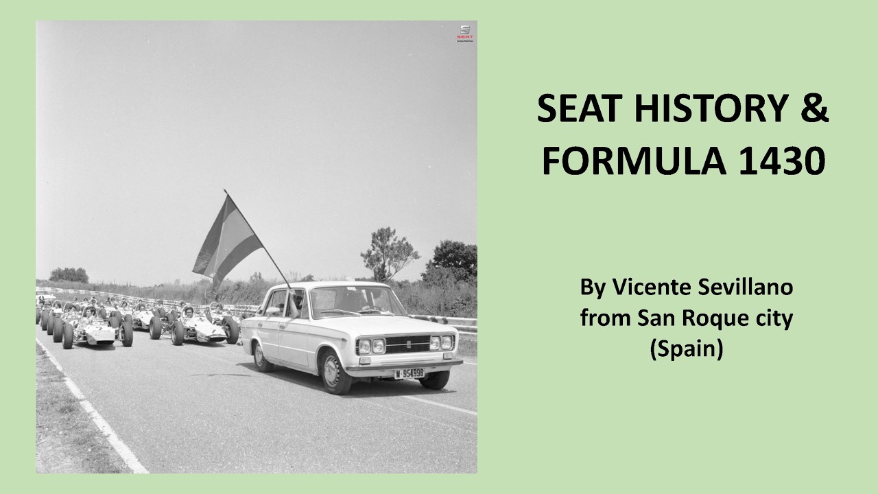 Vicente Sevillano - SEAT History & Formula 1430 - Symposium 2023