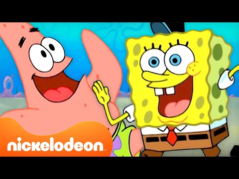 SpongeBob | SpongeBob dan Patrick adalah Panutan untuk Persahabatan Terbaik! 💛 | Nickelodeon Bahasa