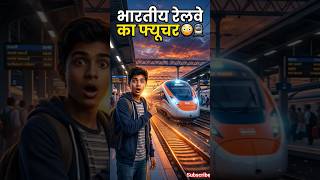 Indian Railways Ka Future 😳🚆 | Amazing Tech Facts! #shorts #indianrailways #techfacts #viralshorts