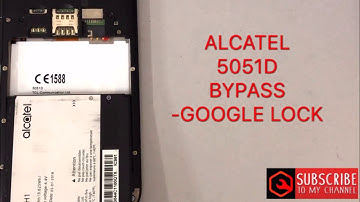 ALCATEL POP4/5051D frp bypass google account