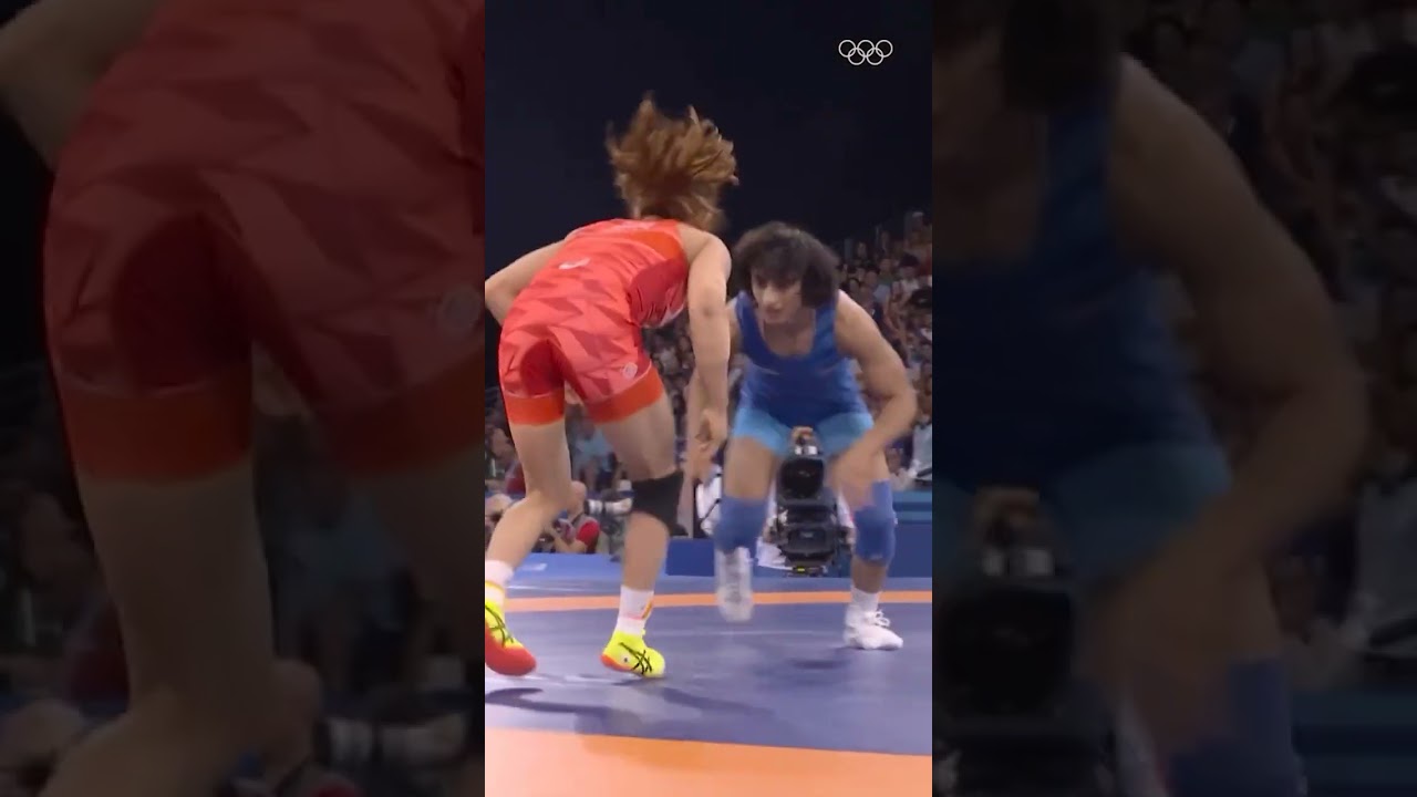 Vinesh Phogat beat 4 time olympic champion 9 timesbworld champion Yui Susaki history in making #wfs