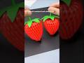DIY Strawberry with Fruit Foam Net ๐
